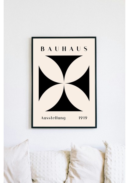 Bauhaus Serisi 109, Modern Poster, Siyah Çerçeveli Poster