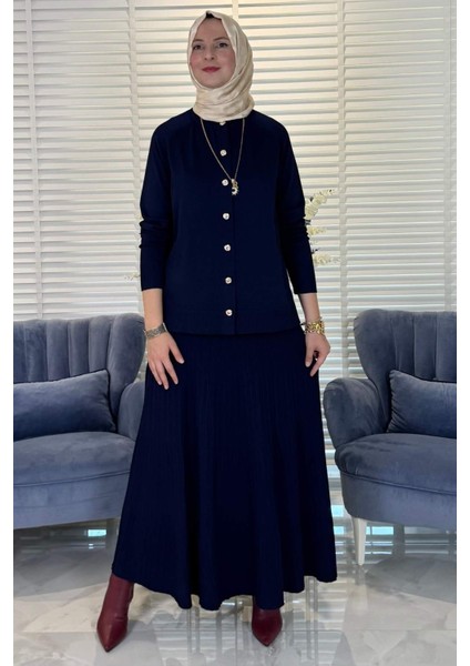 Narin Triko Takım Lacivert indirimleri