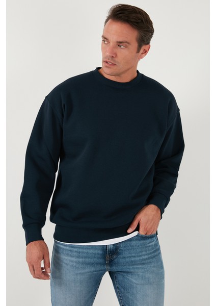 Regular Fit Bisiklet Yaka Şardonlu 2'li Paket Sweat Erkek SWEAT 5905255S2 fiyatları