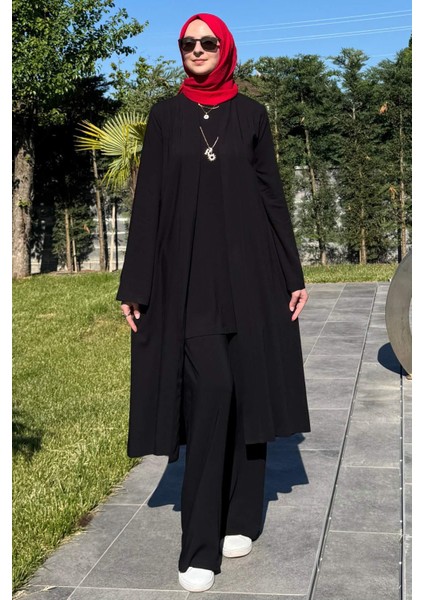 Yaren Üçlü Takım Siyah modelleri