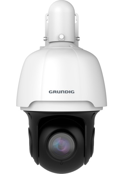 Grundıg GU-CI-HP5647P 5.0 Mp 4,3-142 mm Motorize Lens 33X Wdr Aı H265+ Poe Ptz Speed Dome Ip Kamera R.