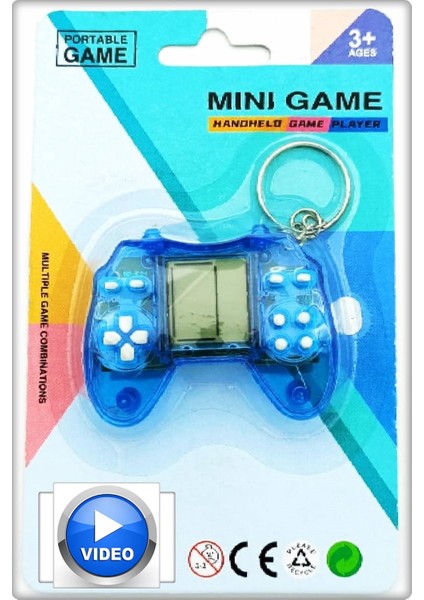 Mini El Atarisi Tetris 6X5X1. 5 cm 1 Adet (Videolu Ürün)