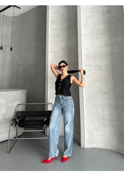 Straight Palazzo Jean fiyatları