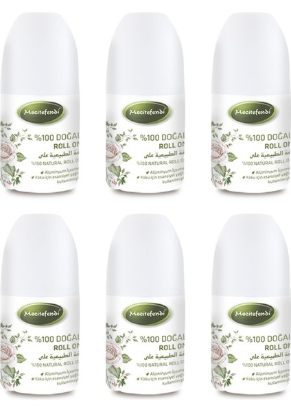 Doğal Roll On 50 ml x 6 Adet