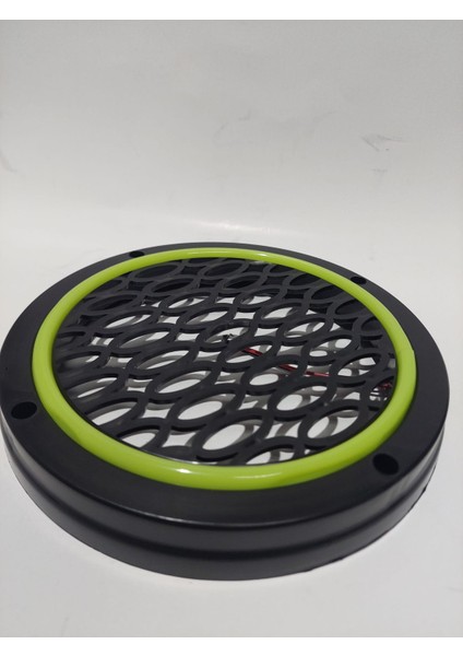 Açıkyeşil-16 cm Silikon Şeritli LED Hoparlör Kapağı Çiftli fiyatları