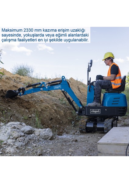 Mini Ekskavatör EXC815 modelleri