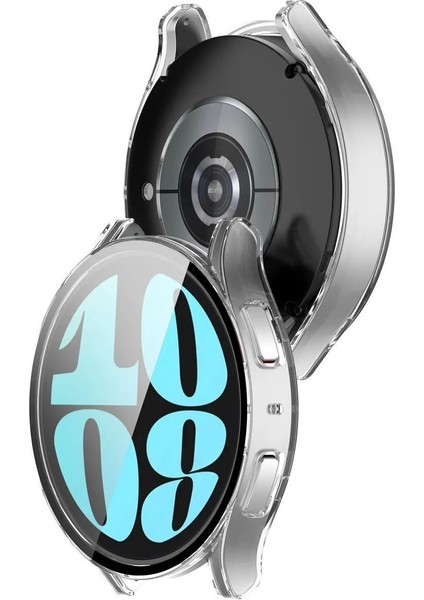 Galaxy Watch 6 44MM Uyumlu 360° Tam Koruma Kılıf – Pc Sert Kasa ve Ekran Koruyucu Uyumlu modelleri