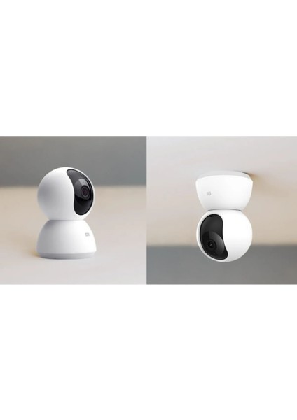 Mi Home 360° 1080P IP Güvenlik Kamerası – Gece Görüş, AI Hareket Algılama, Su Geçirmez Beyaz İç Mekan Modeli