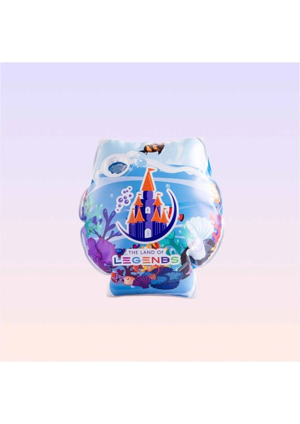 Baskılı Çocuk Yüzme Kolluğu - Mavi fiyatları