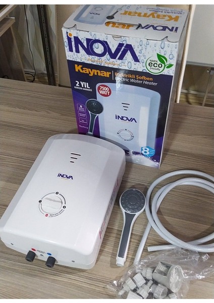 Elektrikli Banyo Şofbeni – 7,5 kW Güç, 4 lt/dk Isıtma Kapasitesi, Kompakt ve Sessiz Tasarım, Enerji Tasarruflu modelleri