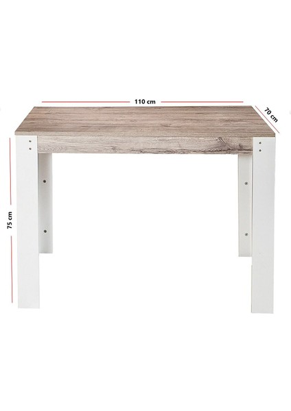 Grande Phoenix Ceviz Suntalam Klasik Mutfak Masa Takımı 110x70x75 cm – 1 Adet Masa, 4 Adet Sandalye fırsatları