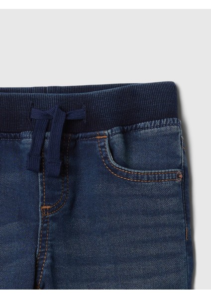 Erkek Bebek Mavi Gap Slim Pull-On Jean Pantolon fiyatları