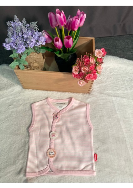 Pembeçizgili Yelek fiyatları