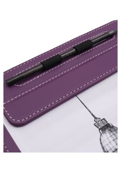 Kapaksız Sekreterlik Mıknatıslı Sanatsal Çizim A4 Rainbow Art Clip Board Vegan 23,5X35,5 cm. Lila/Mor fiyatları