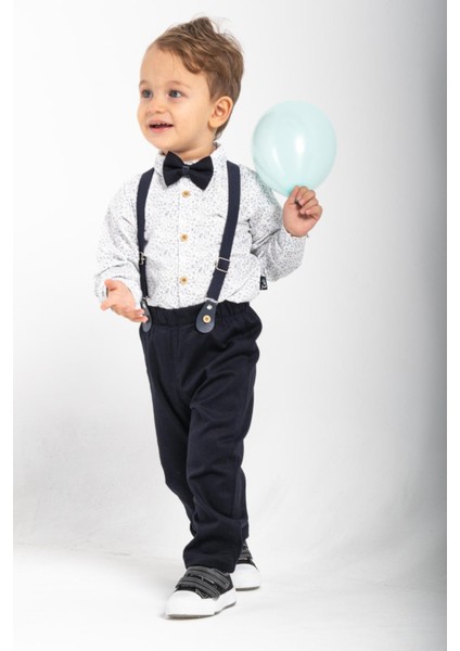 Erkek Bebek&çocuk Salopet Takım Gömlek Pantolon Papyon modelleri