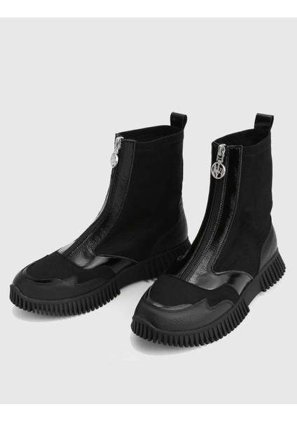Darkey Hakiki Rugan Deri Siyah Kadın Bot fiyatları