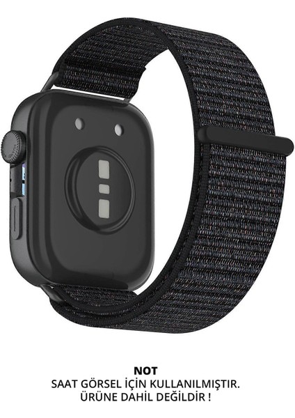 Huawei Watch Fit 4 / Fit 4 Pro / Fit 3 Uyumlu Hasır Örgü Dokuma Cırt Cırtlı Tasarım Spor Kordon fiyatları