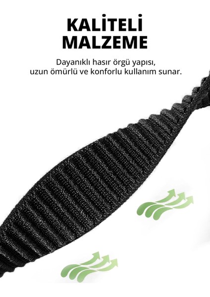 Huawei Watch Fit 4 / Fit 4 Pro / Fit 3 Uyumlu Hasır Örgü Dokuma Cırt Cırtlı Tasarım Spor Kordon fırsatları