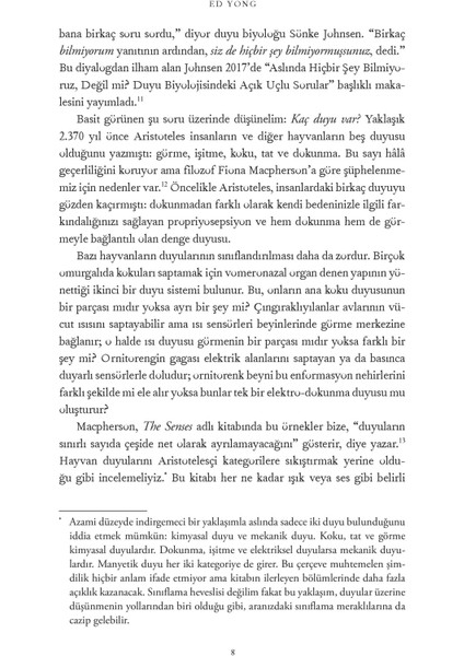 Muazzam Dünya: Beş Duyunun Ötesine Yolculuk - Ed Yong