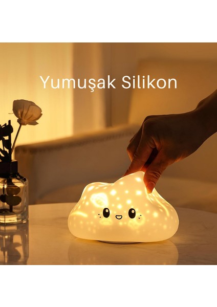 Dlc LED Bulut Masa Lambası USB Şarjlı fırsatları