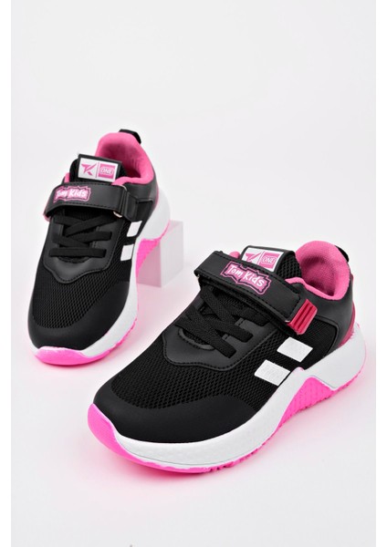 Bağcıklı Bantlı Patik Filet-Siyah-Beyaz-Fuji fiyatları