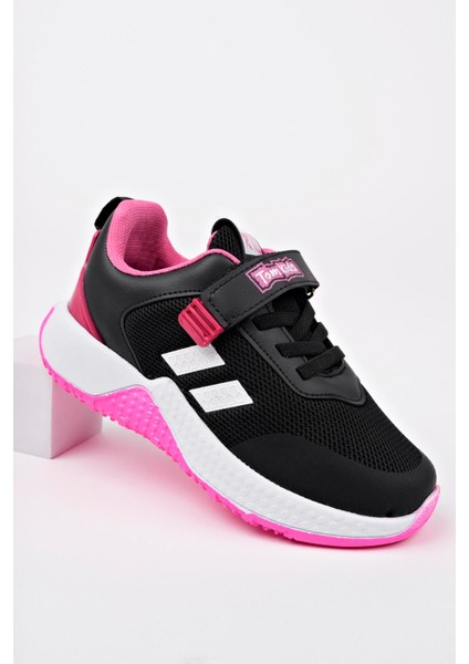 Bağcıklı Bantlı Patik Filet-Siyah-Beyaz-Fuji fırsatları