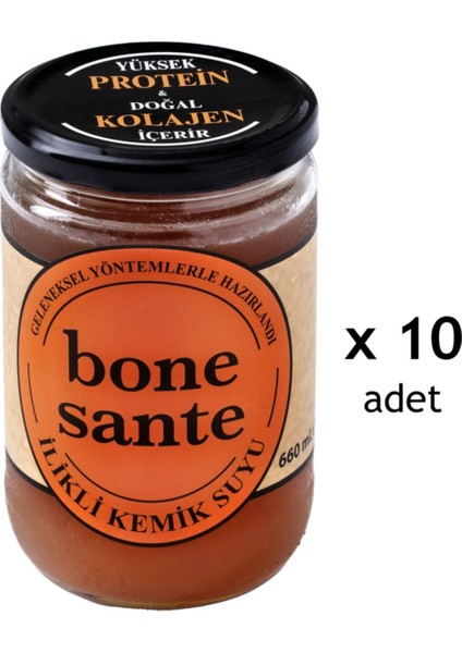 İlikli Kemik Suyu 10×660 ml – Katkısız, Sağlıklı, Türkiye Üretimi 1 Aylık Kür, Pratik Servis modelleri