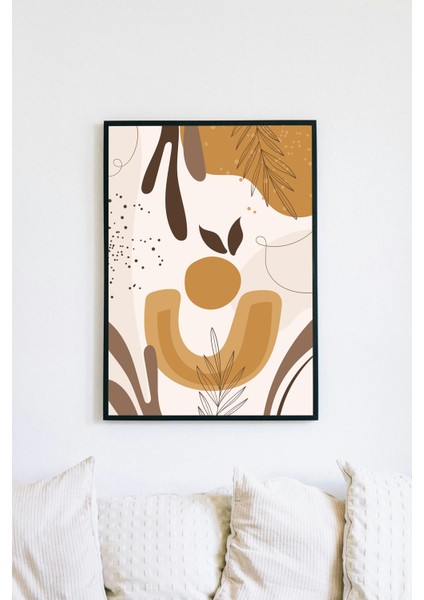 Bauhaus Serisi 069, Sanatsal Poster, Siyah Çerçeveli Poster