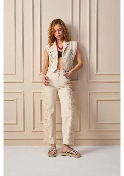 Boho - Güpürlü Yelek fiyatları