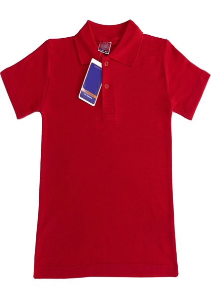 Kız Çocuk Okul Tarz %100 Pamuk T-Shirt -5-17 Yaş AG006