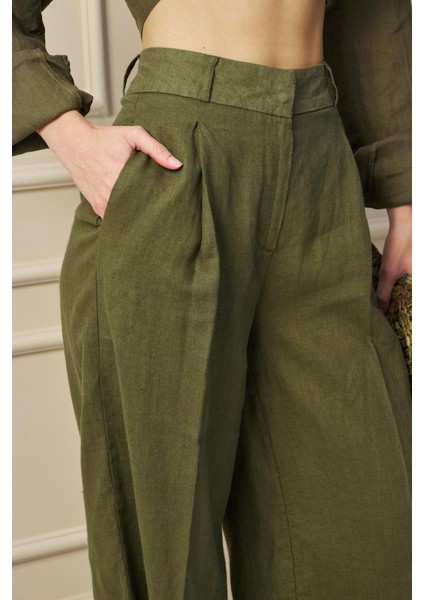 Keten Pantolon Haki fırsatları