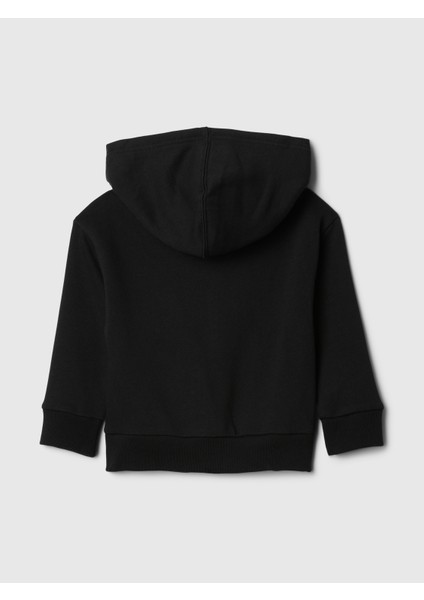 Erkek Bebek Siyah Gap Logo Fermuarlı Sweatshirt modelleri