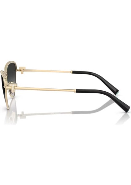 Tiffani Co. Tf 3107KB 62203C 59 Kadın Geometrik Gold Metal Güneş Gözlüğü modelleri