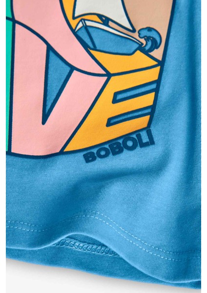 Wave Baskılı Erkek Çocuk Tişört indirimleri