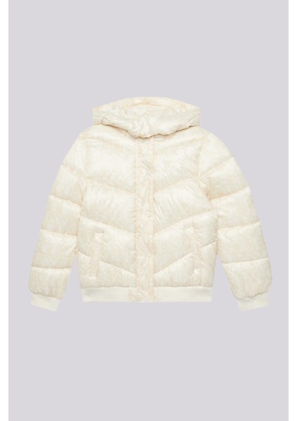 Bg Store Kız Çocuk Desenli Mont