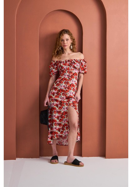 Elbise-Poppy Flower modelleri