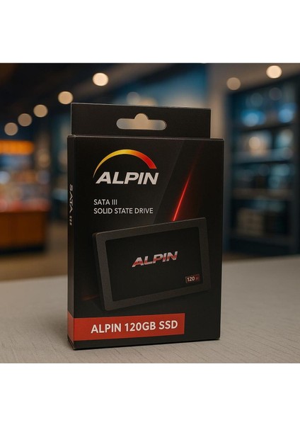120GB SATA SSD – 550MB/s Okuma, 530MB/s Yazma Hızı, Hızlı ve Güvenilir Yüksek Performans Depolama
