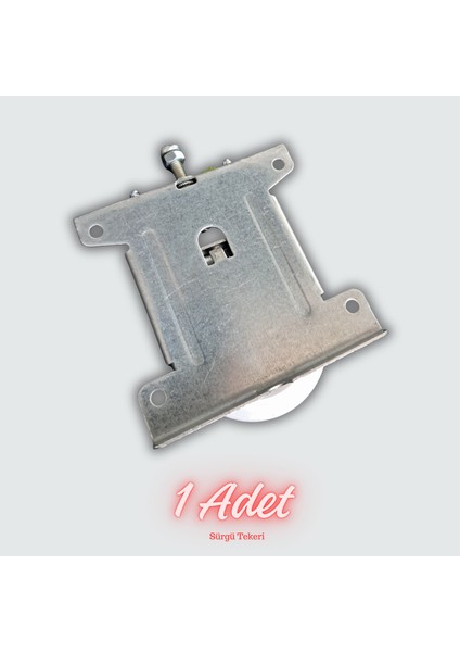 Pkm 80 Sürgülü Dolap Kapağı Tekeri - 1 Adet Gardrop Mekanizması Alt Üst Ray Tekeri 80 kg Taşıma Kapasiteli fırsatları