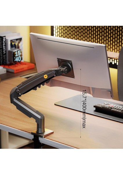 North Bayou Nb F80 17-30 " LCD / LED Monitör Tutucu Kol Vesa Monitör Standı 2-9 kg Yeni Model