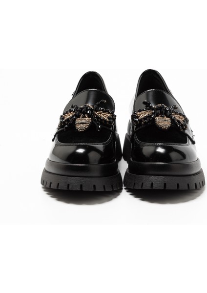 Kadın Oxford ( Klasik) 2P5775DS Donna Serena 5775DS Oxof Ner/ner Ver Ner