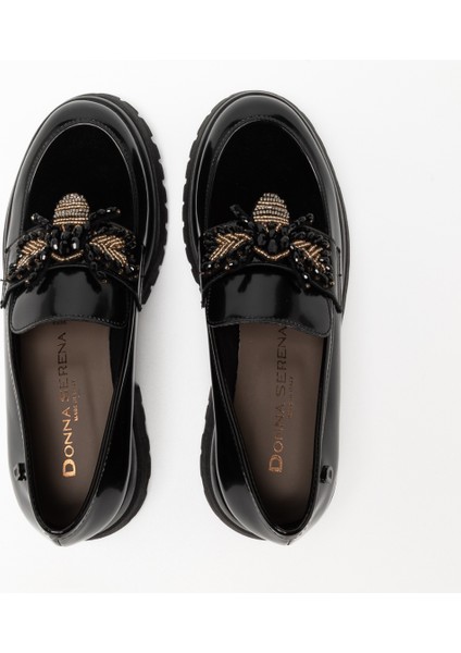 Kadın Oxford ( Klasik) 2P5775DS Donna Serena 5775DS Oxof Ner/ner Ver Ner