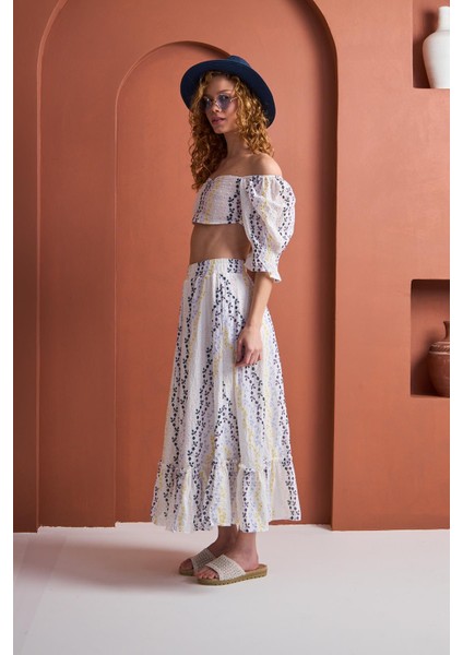 Çiçekli Brode Romantik Takım - Eclisse fırsatları