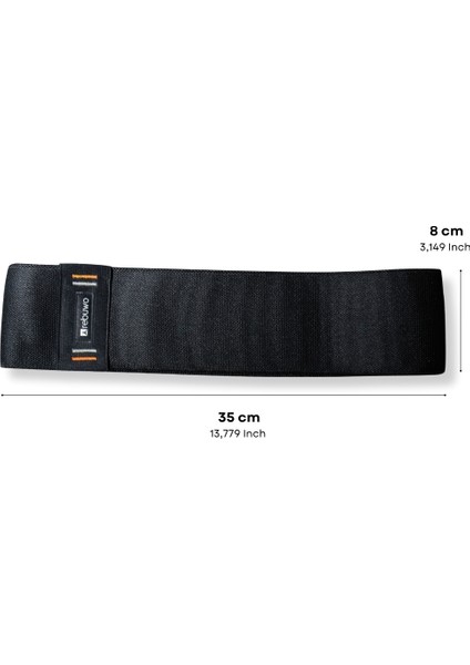 Pro Siyah Squat Bant 35CM| Pilates, Fitness, Kalça Egzersizleri Için Direnç Bandı – Direnç Lastiği fiyatları