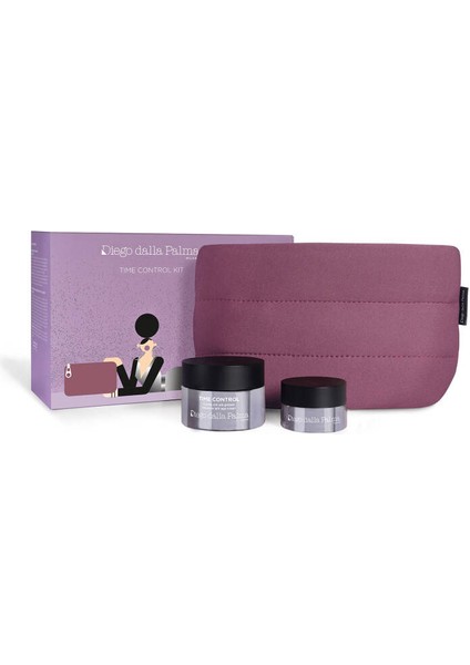 Dalla Palma Sc Time Control - Anti Age Krem 50 ml + Göz ve Dudak Çevresi Kremi 15 ml + Çanta
