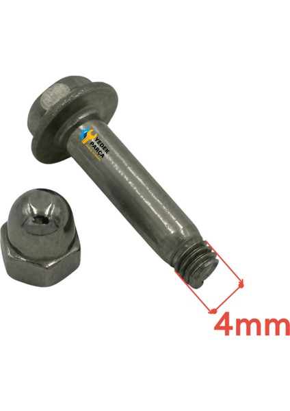 Düdüklü Kapak Sap Vidası - Paslanmaz Çelik Universal Uyumluluk modelleri