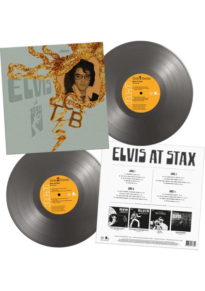 Elvis Presley - Elvis At Stax - Silver Vinyl - Plak modelleri