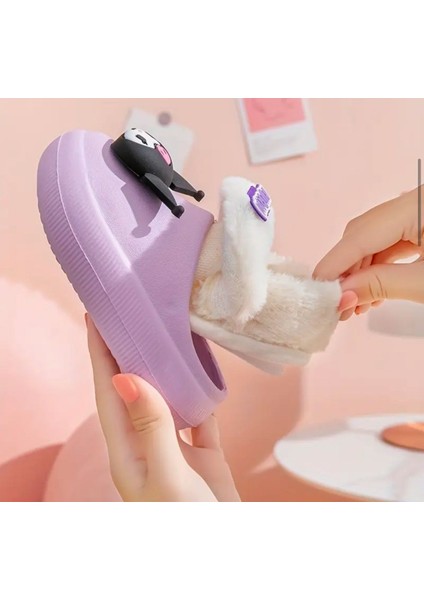 Kuromi Hem Yazlık Hem Kışlık Su Geçirmez Terlik fiyatları