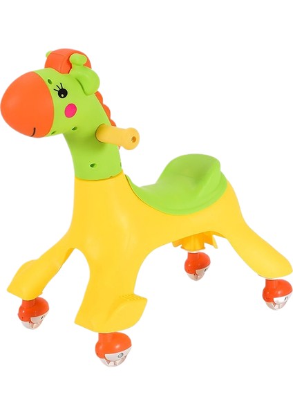 Çocuk Büküm Araba Bebek Yo-Yo 1-3 Yaş Evrensel Salıncak Araba Sürme Araba Civciv Araba Kayma Araba (Yurt Dışından)