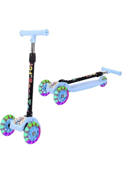 Çocuk Scooter Dört Tekerlekli Scooter Scooter Scooter Scooter (Yurt Dışından)