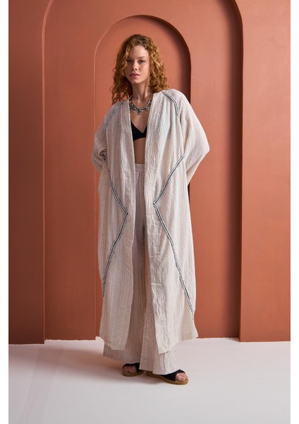 Sessiz Dalga – Gofre Dokulu Kimono fiyatları